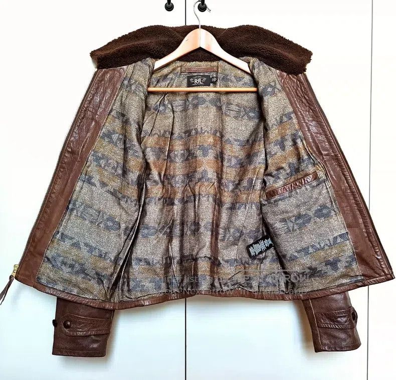 RRL Ralph Lauren RRL Ralph Lauren Brown Bear second-generation buffalo leat Size US M / EU 48-50 / 2 - 4 Thumbnail