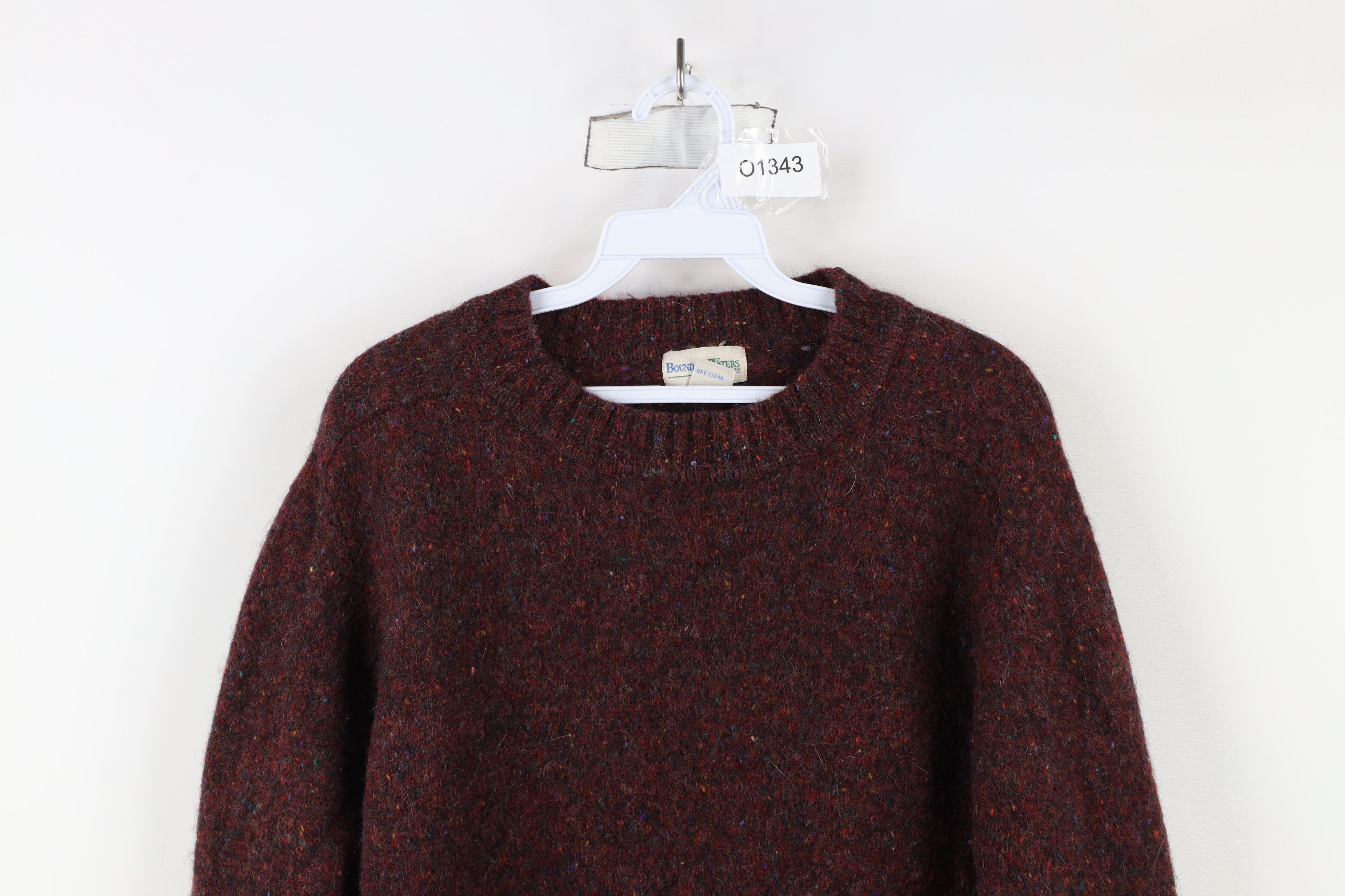 Vintage Vintage 90s Streetwear Wool Blend Knit Rainbow Fleck Sweater Size M / US 6-8 / IT 42-44 - 2 Thumbnail