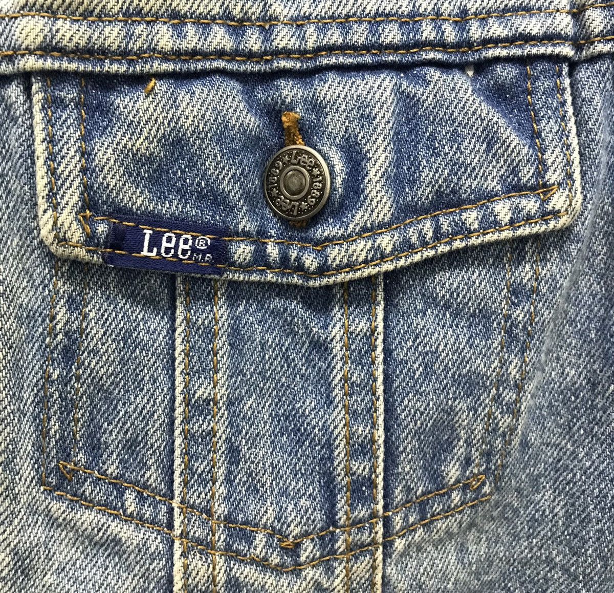 Lee Vintage Lee Made In Usa Denim Jacket Size US S / EU 44-46 / 1 - 5 Thumbnail