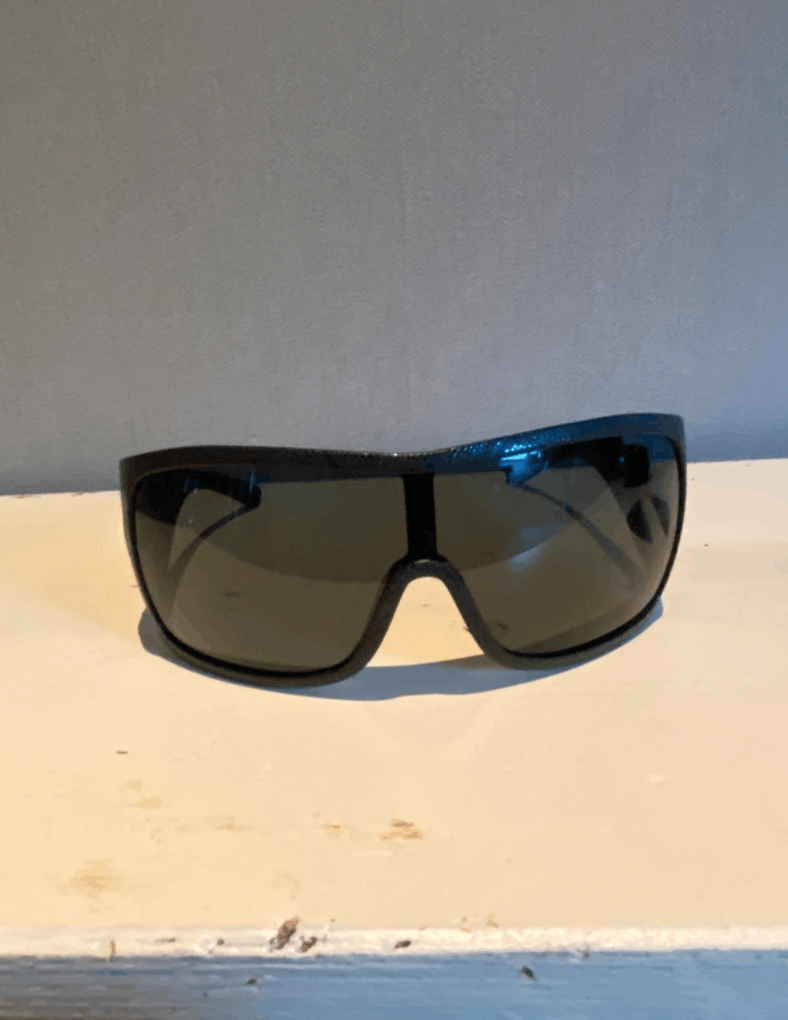 Prada PRADA Sunglasses Flame 2004 Star Mask Fire Chrome Silver Size ONE SIZE - 2 Thumbnail