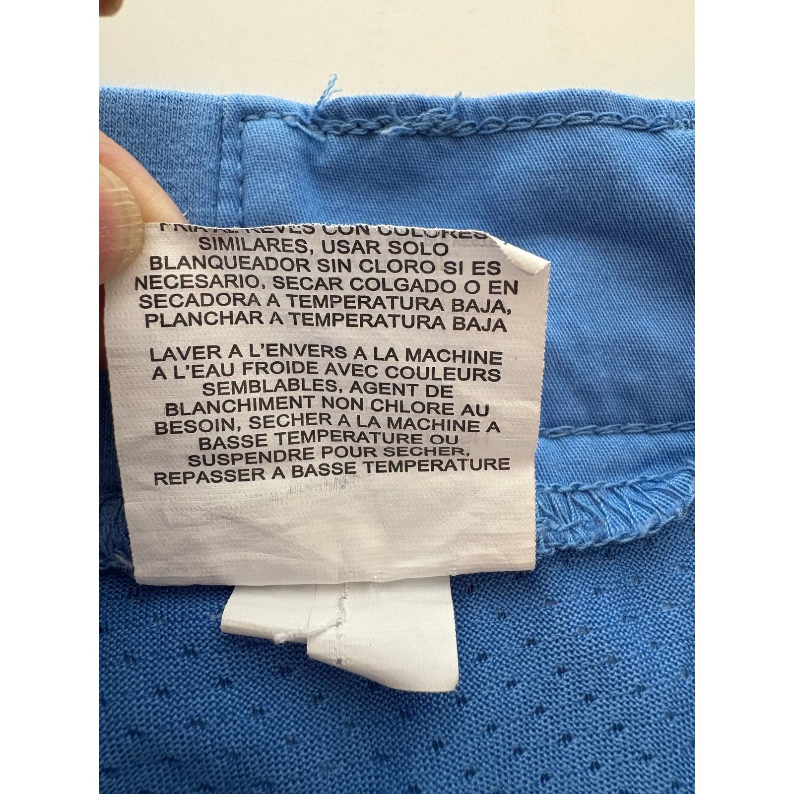 Lee Lee cargo skort blue size large Size 36" / US 14 / IT 50 - 8 Thumbnail