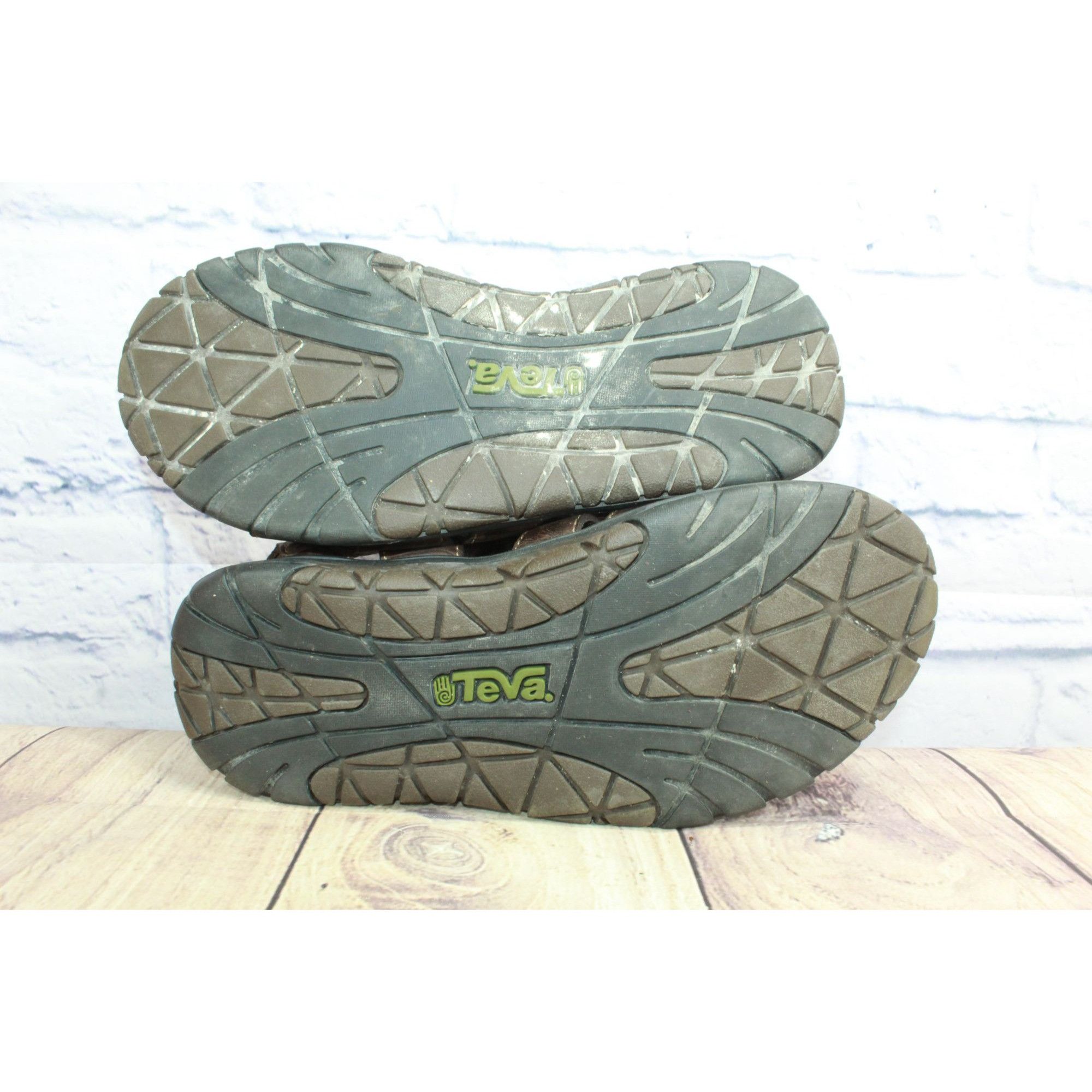 Teva Teva Camden Brown Leather Fisherman Sandals Men's Size 9 Size US 9 / EU 42 - 9 Thumbnail