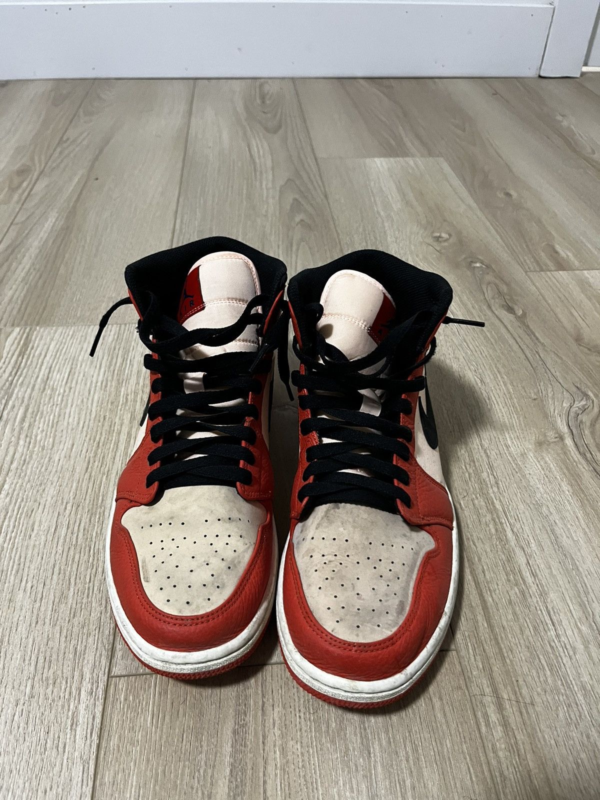 Jordan Brand × Nike Jordan 1 mid “TEAM ORANGE”🍊 Size US 10 / EU 43 - 3 Thumbnail