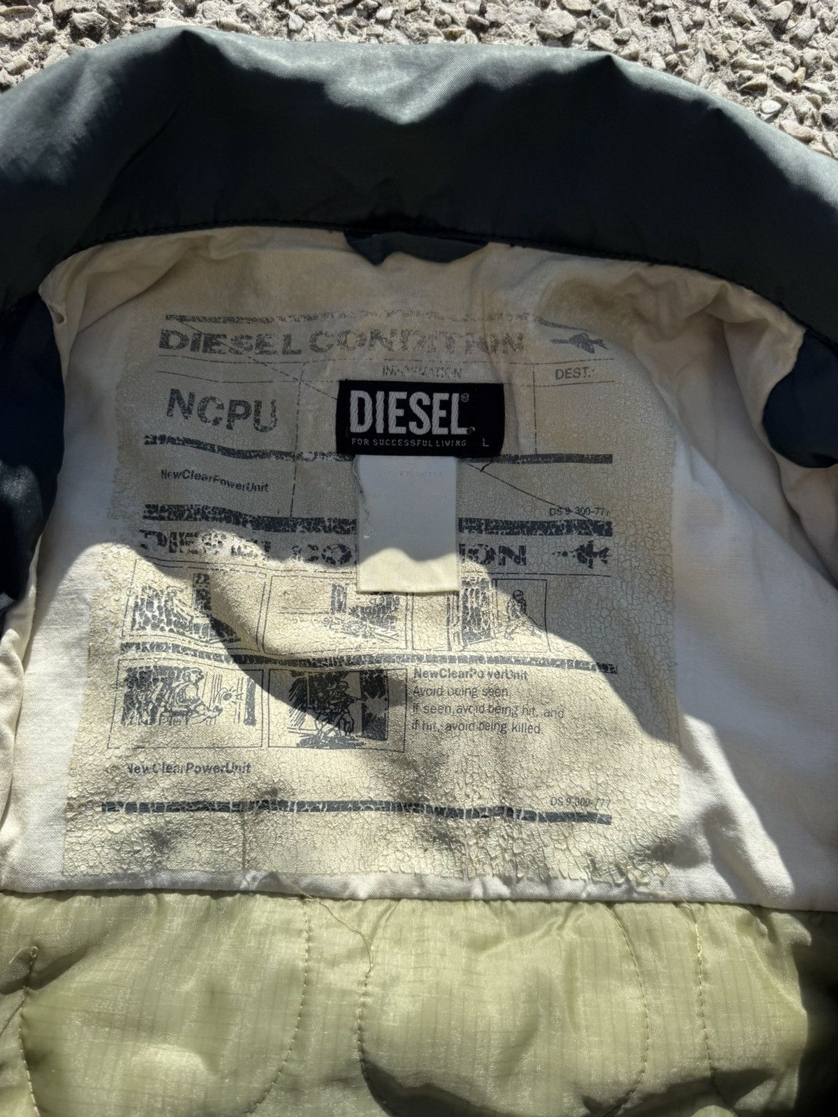 Diesel Diesel Vintage Archive Japan Bomber Jacket Y2K Size US L / EU 52-54 / 3 - 11 Thumbnail