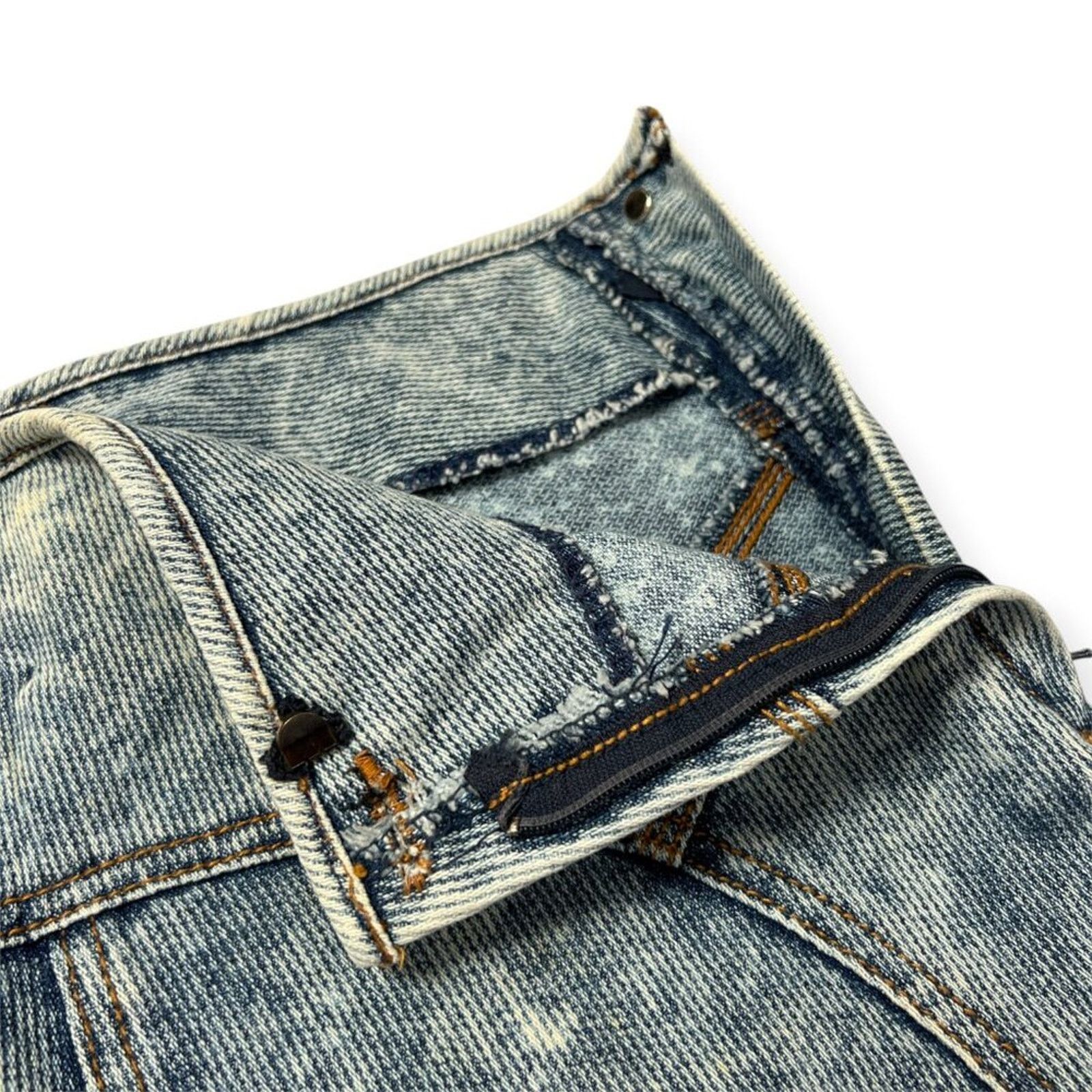 Other Vintage Alessio Acid Wash Mom Jean Light Blue Size 9/10 Size 26" / US 2 / IT 38 - 5 Thumbnail