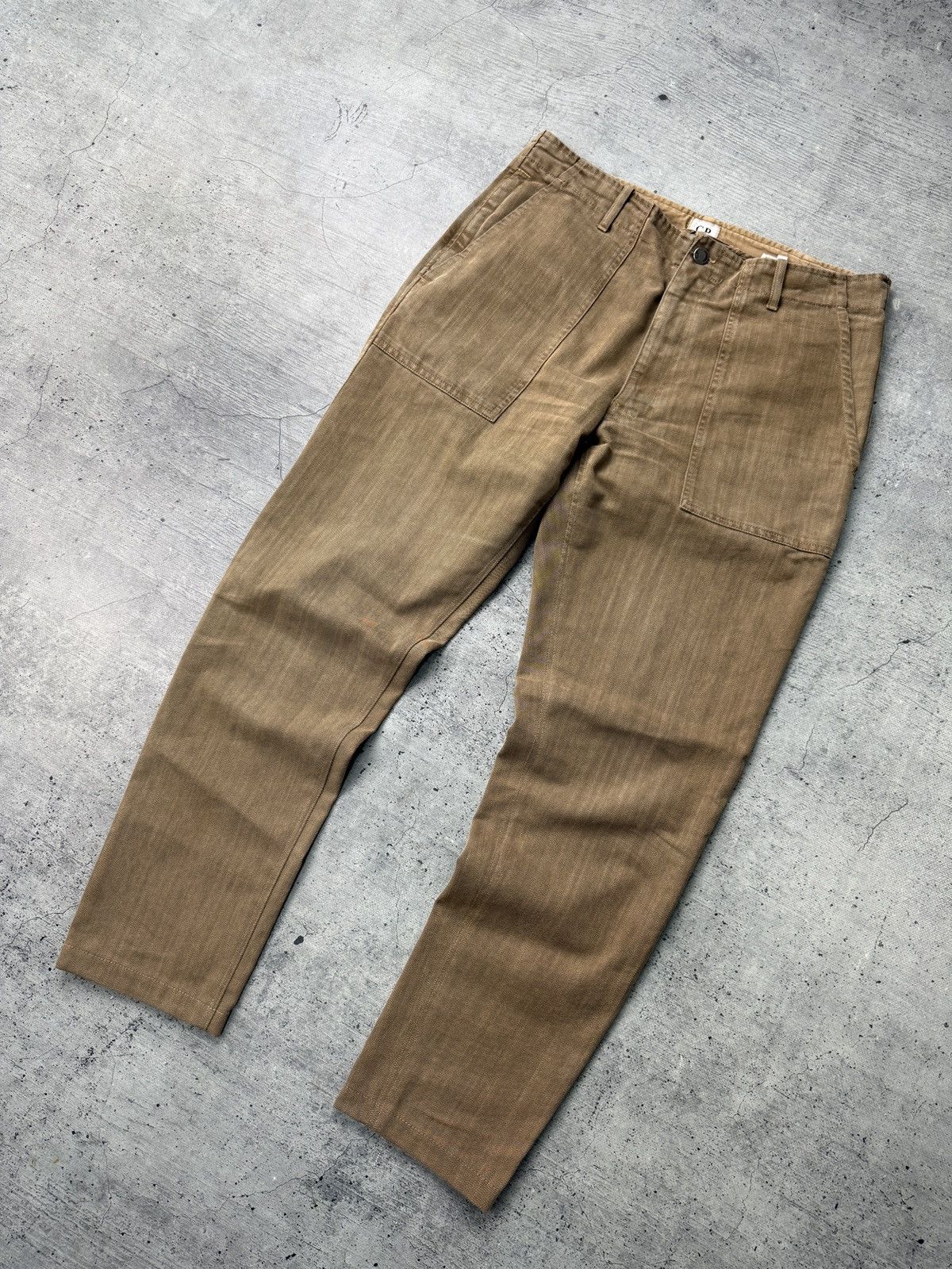 C.P. Company CP Company Linen Trousers Archive Vintage Size US 34 / EU 50 - 1 Thumbnail