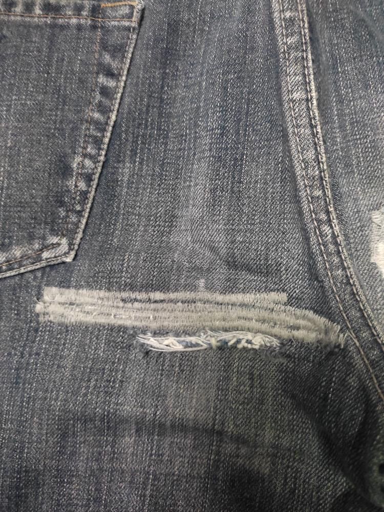 Japanese Brand × Marithe + Francois Girbaud × Vintage VINTAGE MARITHE FRANCOIS GIRBAUD JEANS DISTRESSED STYLE Size US 30 / EU 46 - 9 Thumbnail