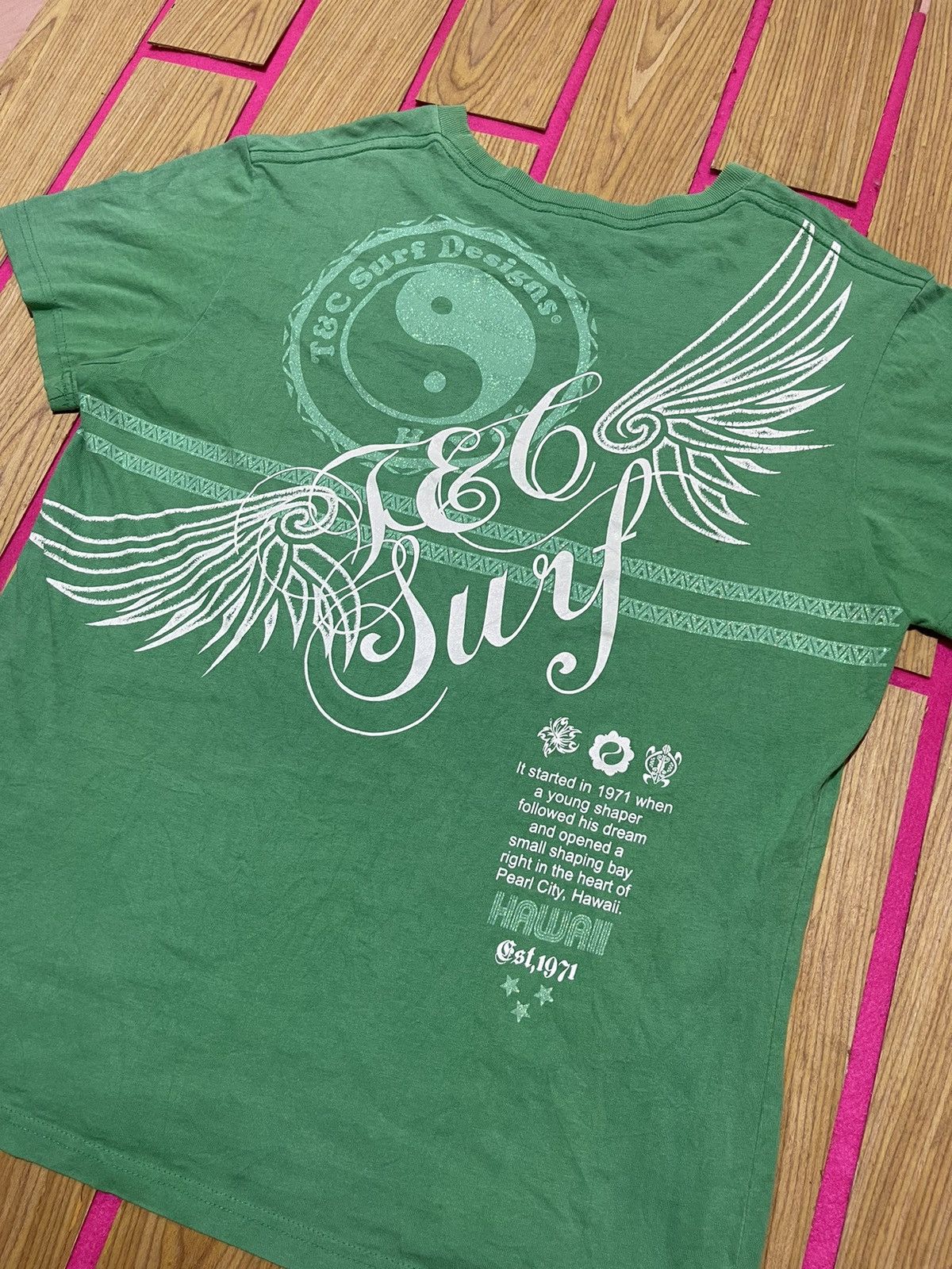 If Six Was Nine Y2K T&G SURF short sleeve tshirt japanese style Size US M / EU 48-50 / 2 - 2 Thumbnail