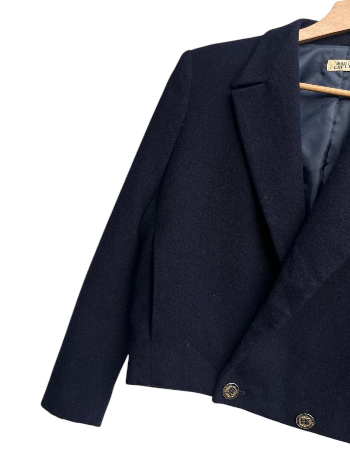 Jean Paul Gaultier Vintage 80’s Jean Paul Gaultier by Onward Cropped Jacket Size S / US 4 / IT 40 - 7 Thumbnail