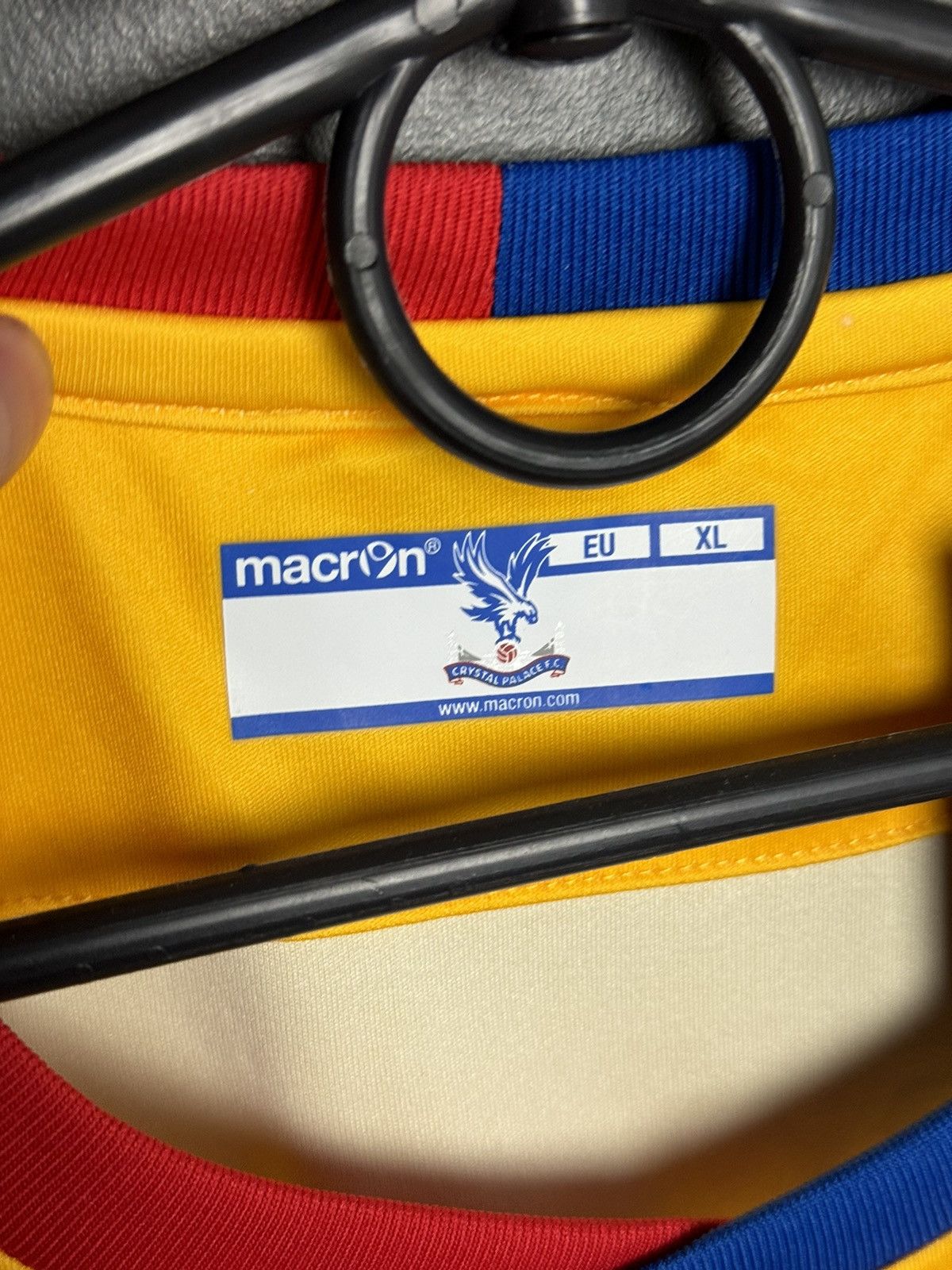 Macron New Crystal Palace 16/17 Away Milivojevic Football Jersey Size US XL / EU 56 / 4 - 10 Thumbnail