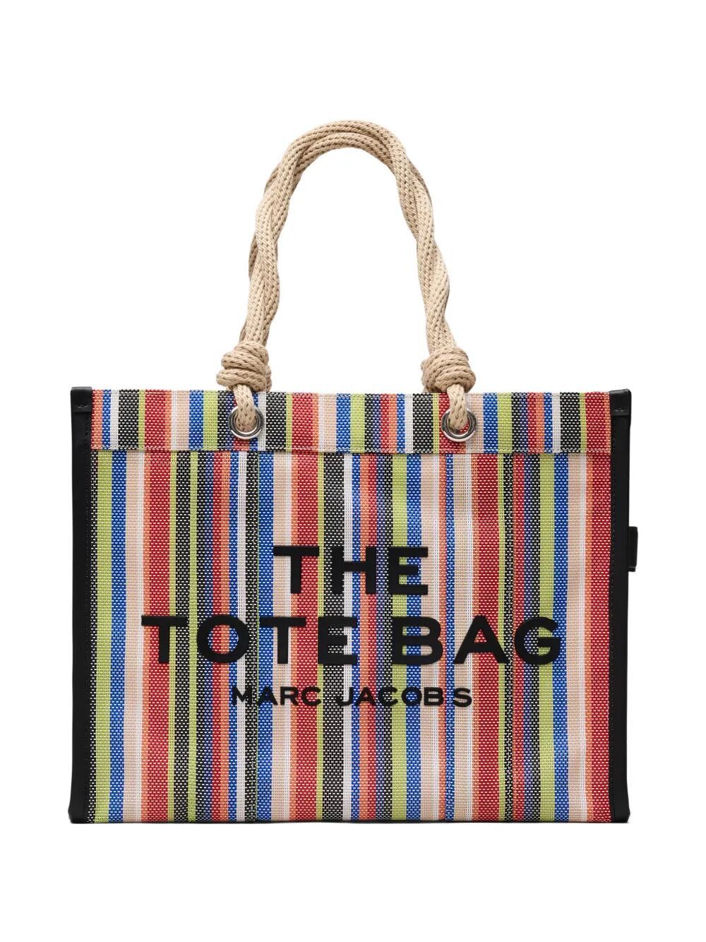 Marc Jacobs THE STRIPE MESH LARGE TOTE BAG Size ONE SIZE - 1 Thumbnail