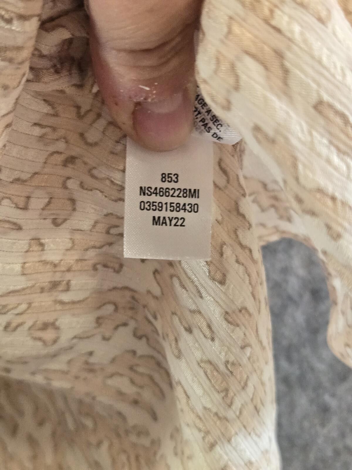 Nordstrom Nordstrom Neutral Beige Silk Blend Split Boho Blouse XXL Size XXL / US 16-18 / IT 52-54 - 6 Thumbnail