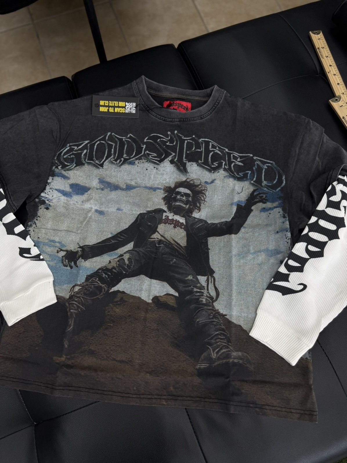 Godspeed Godspeed Long Sleeve Thermal Tee Shirt Size S (NEW) Size US S / EU 44-46 / 1 - 3 Thumbnail