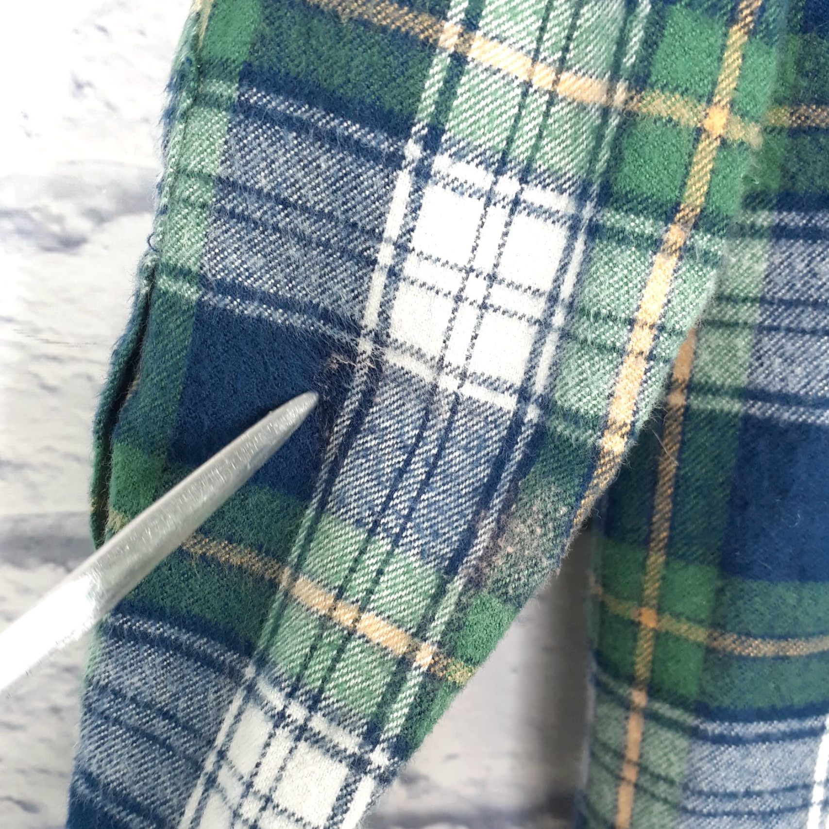 Abercrombie & Fitch Abercrombie & Fitch Button-Up Long Sleeve Plaid Flannel Shirt Mens XS Multicolor Size US XS / EU 42 / 0 - 3 Thumbnail
