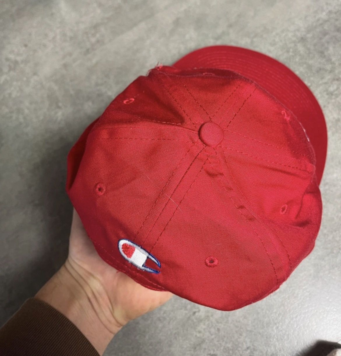 Champion Vintage 90s Chicago Bulls NBA Champion Basketball Snapback Size ONE SIZE - 6 Thumbnail