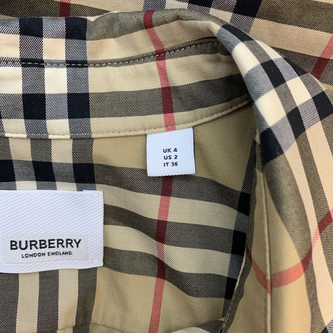 Burberry Burberry Single-breasted Casual Long Sleeve Shirt K26WX Size XS / US 0-2 / IT 36-38 - 6 Thumbnail
