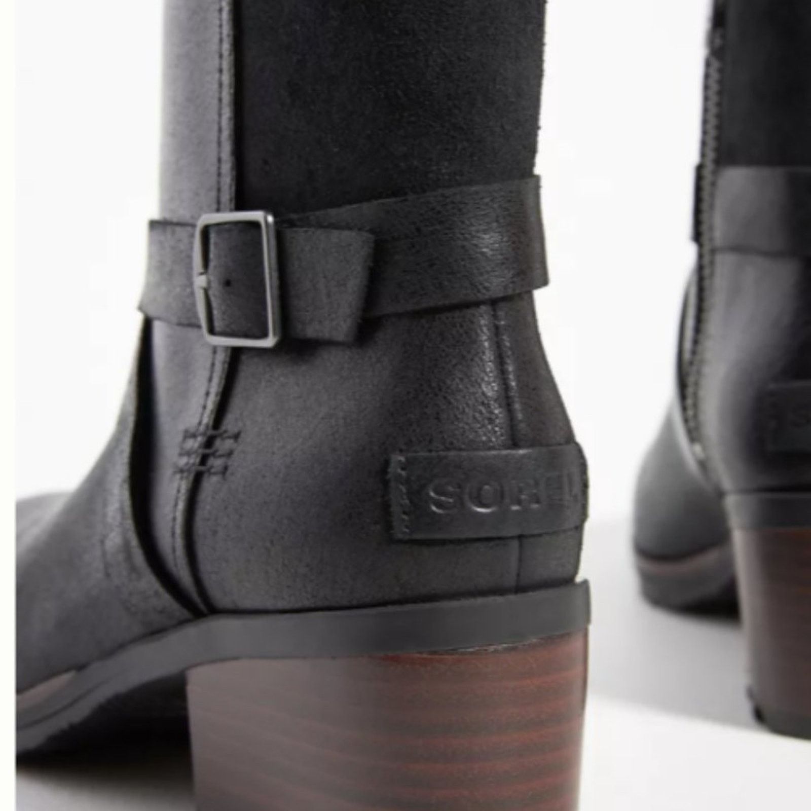 SOREL Sorel Cate Ankle Boots Black Waterproof Black NL3709 Size US 6.5 / EU 39-40 - 13 Thumbnail