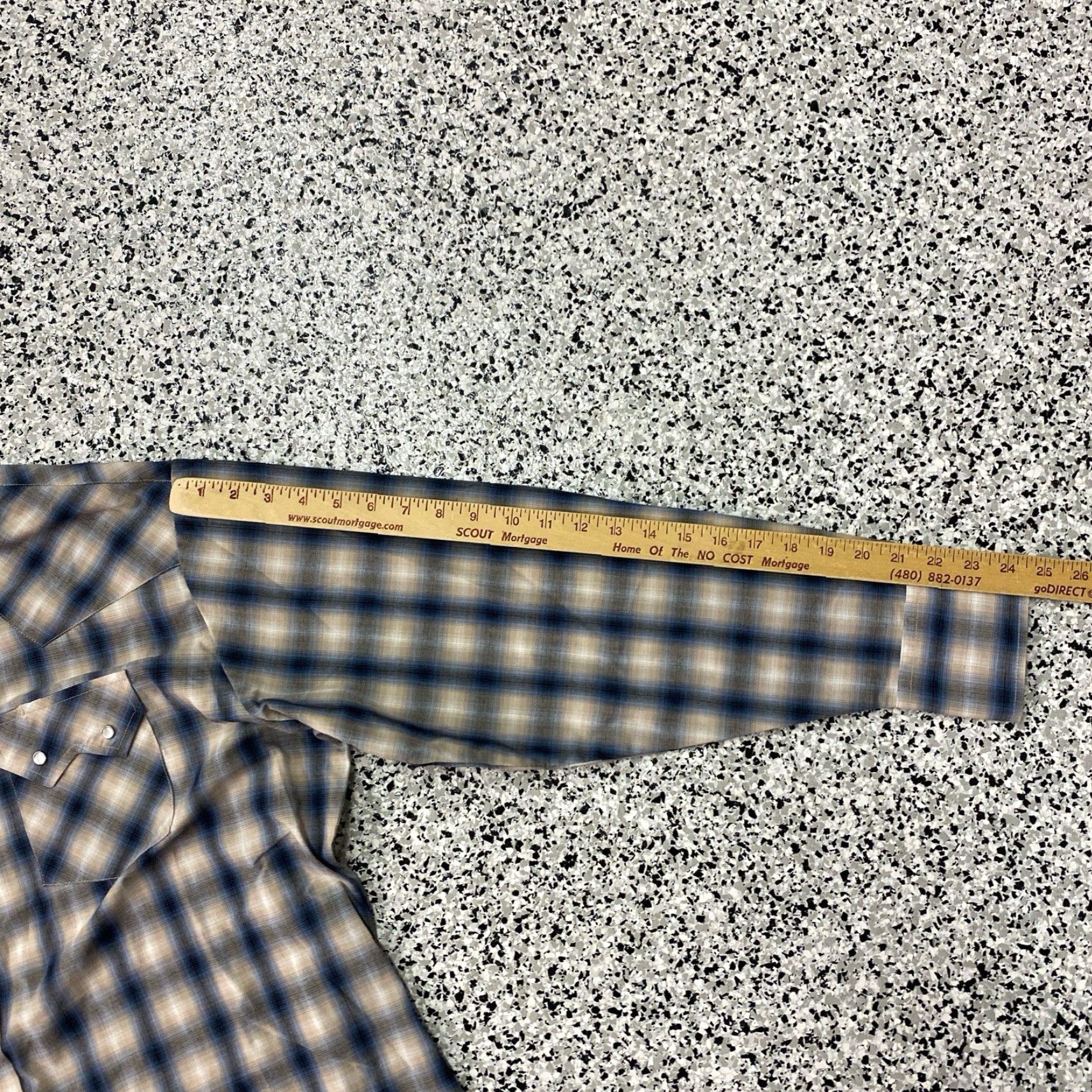 Vintage VINTAGE Ely Plains Madras Plaid Pearl Snap Shirt XL Saw tooth Pockets Size US XL / EU 56 / 4 - 4 Thumbnail