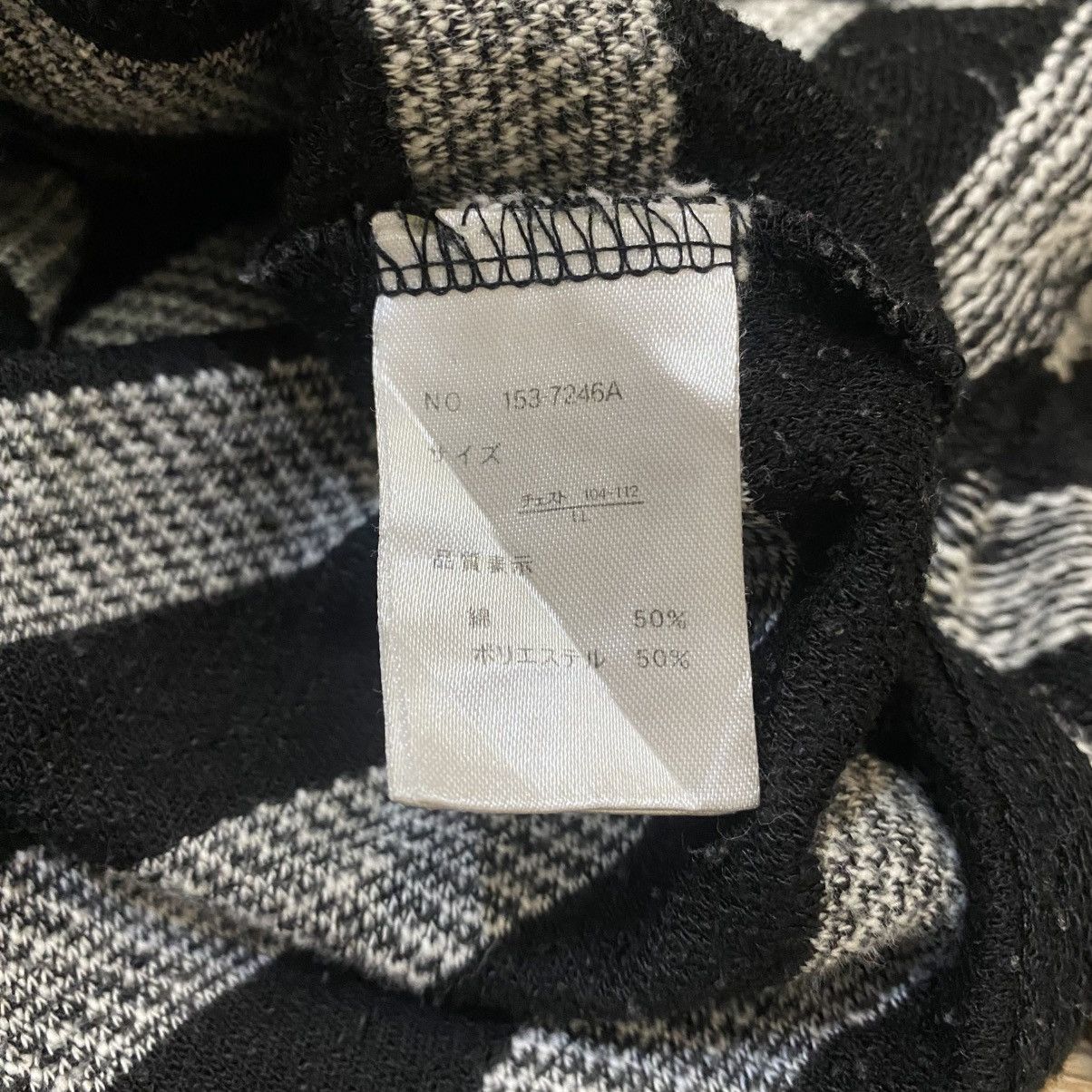 Japanese Brand 2000s In The Attic Homme Crut Cobain Style Stripe Knit LS Size US L / EU 52-54 / 3 - 9 Thumbnail