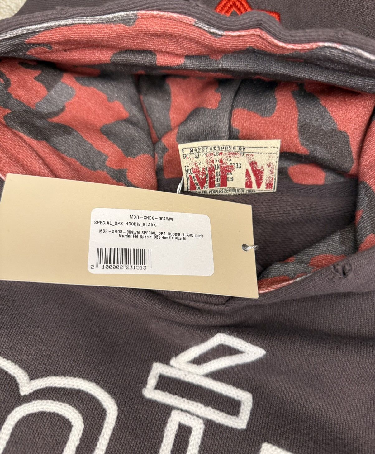 murd333r.fm Murd333r FM Special Ops Hoodie (Militia Carbon) Size US M / EU 48-50 / 2 - 7 Thumbnail
