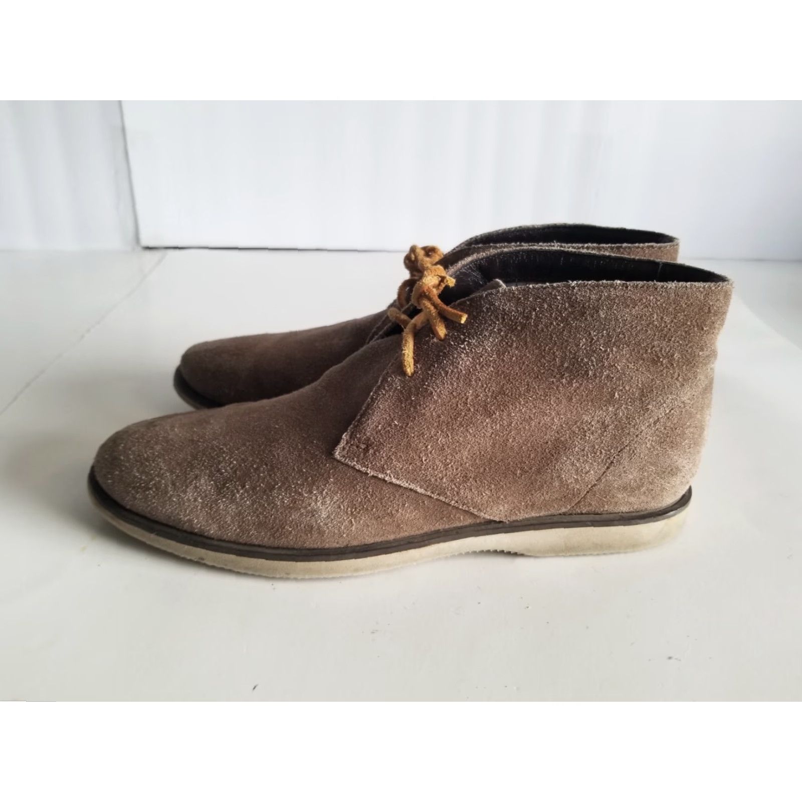 Hogan Hogan Derby Chukkas H209 Boots Lace Up Suede Brown Made in Italy US Size 8.5 Desert Mens Boots Size US 9 / EU 42 - 5 Thumbnail