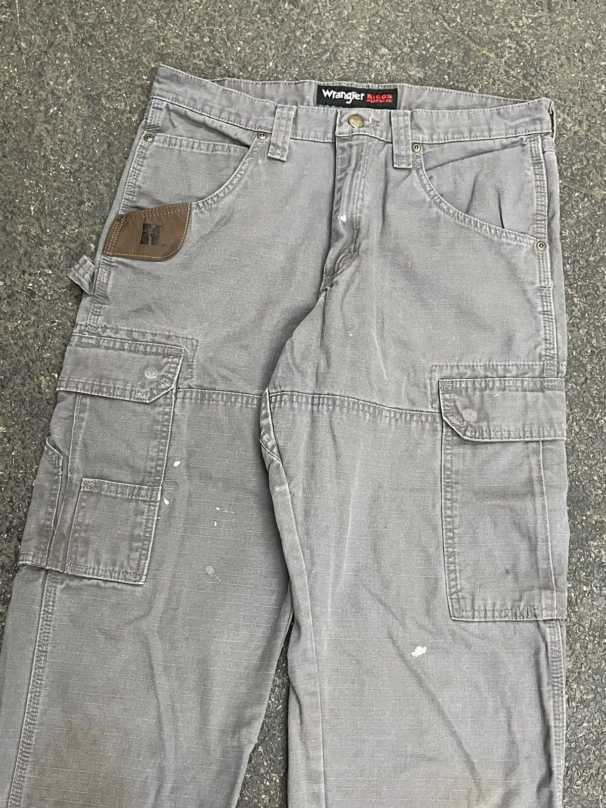 Carhartt × Vintage Cargo workwear pants carhartt style wrangler Riggs skater Size US 32 / EU 48 - 3 Thumbnail