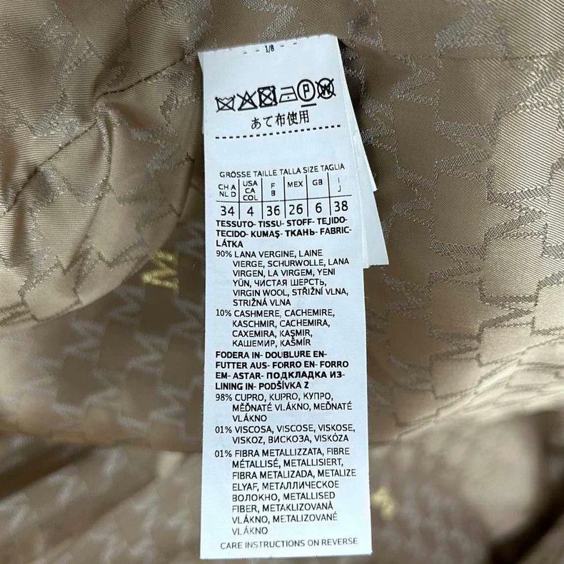 Max Mara Max Mara 101801 double-breasted coat Size L / US 10 / IT 46 - 5 Thumbnail