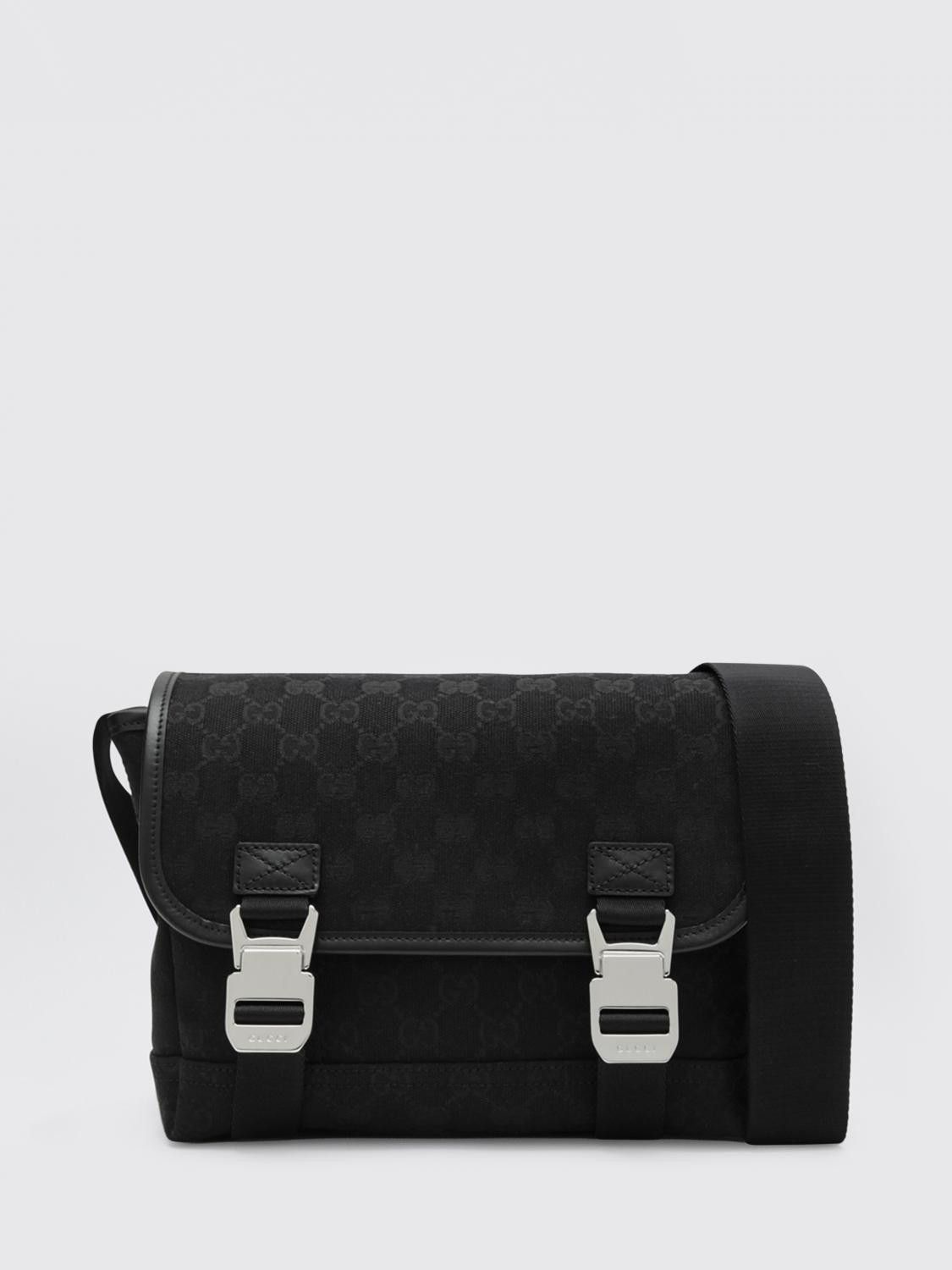 Gucci Gucci Shoulder Bag Men Black Size ONE SIZE - 1 Thumbnail