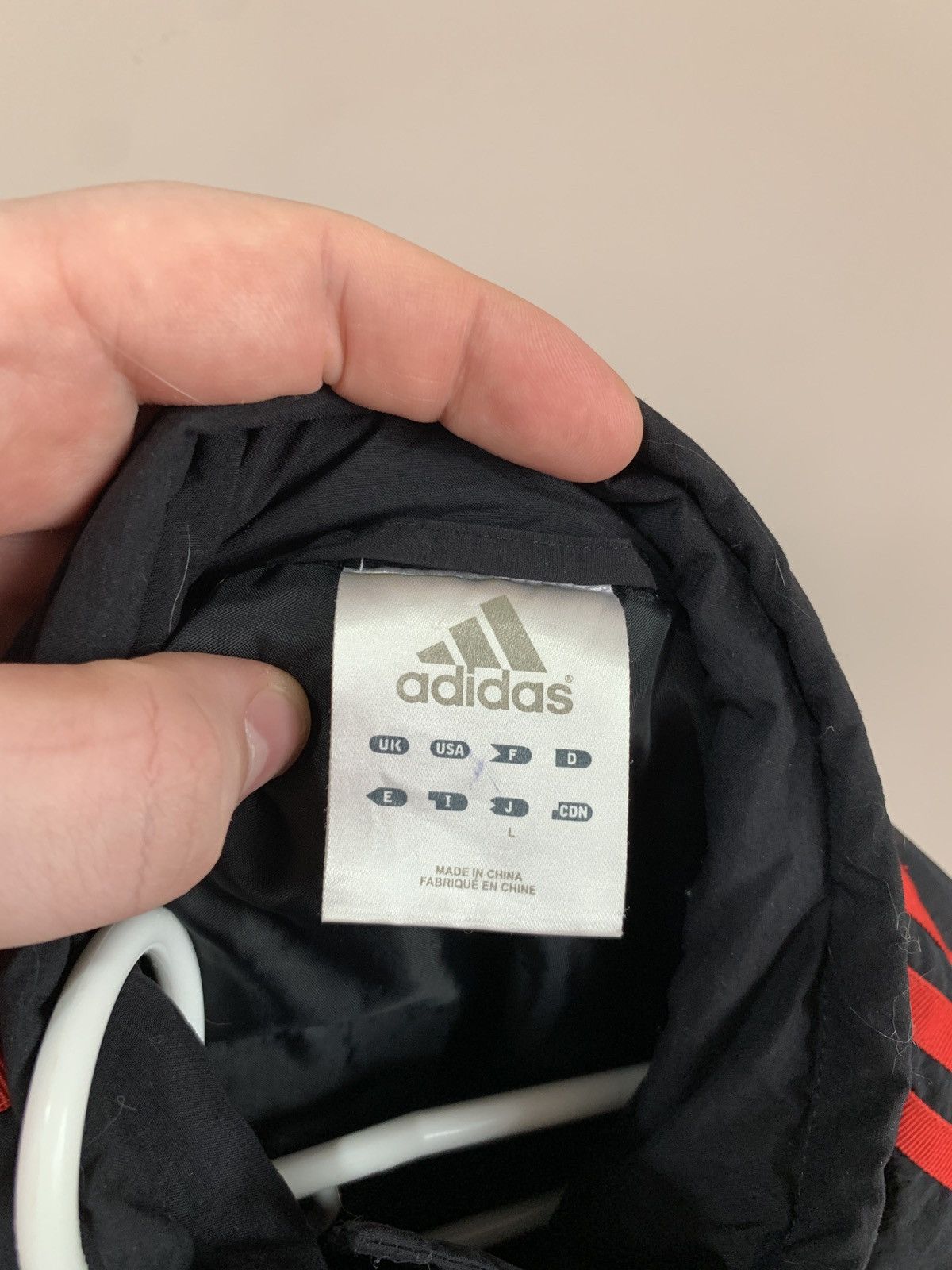 Adidas Womens AC Milan Football Track Jacket Adidas Soccer Retro M Size M / US 6-8 / IT 42-44 - 11 Thumbnail