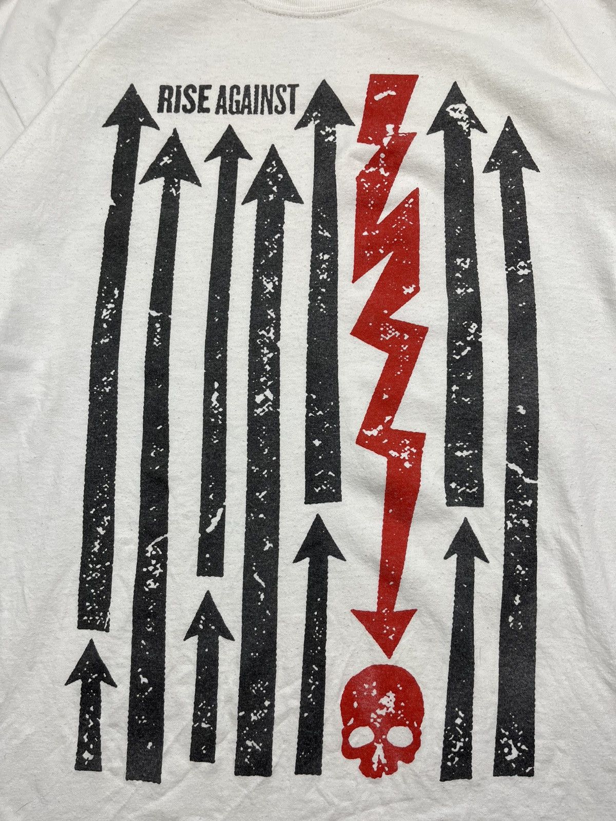 Band Tees × Vintage Vintage 00s Rise Against graphic band tee Size US XL / EU 56 / 4 - 4 Thumbnail