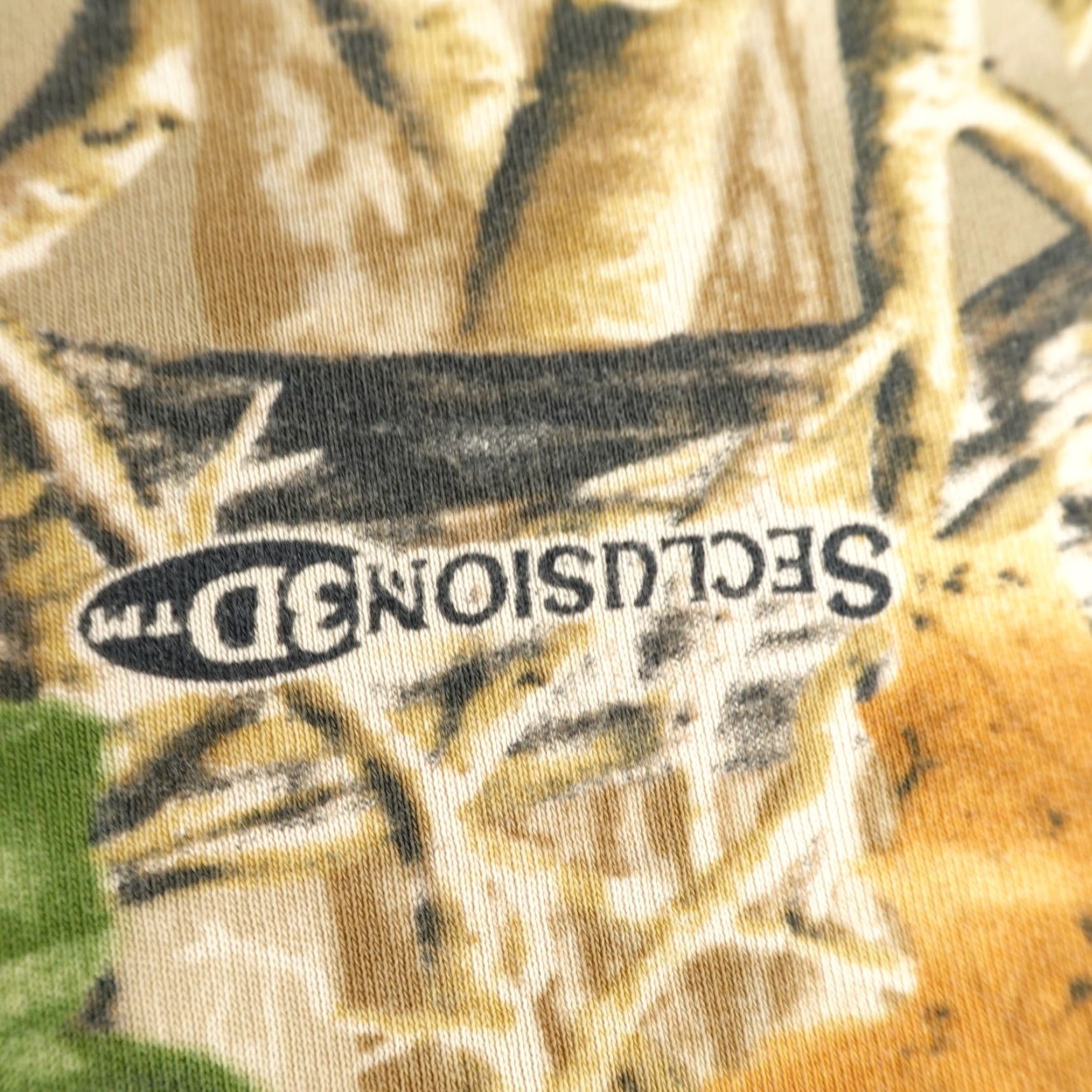 Vintage VINTAGE Cabela's Shirt Mens 2XL T-Shirt Camouflage Brown Green Camo Seclusion 3D V Neck Hunting Mens XXL Brown Camouflage Nature Outdoor Size US XXL / EU 58 / 5 - 3 Thumbnail