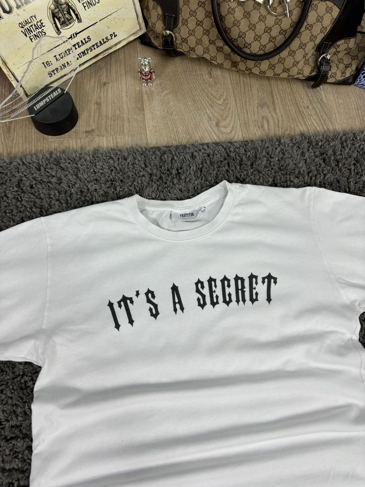Designer × Trapstar London Drill Trapstar White T-Shirt Tee Its A Secret Swag Y2K Size US M / EU 48-50 / 2 - 4 Thumbnail
