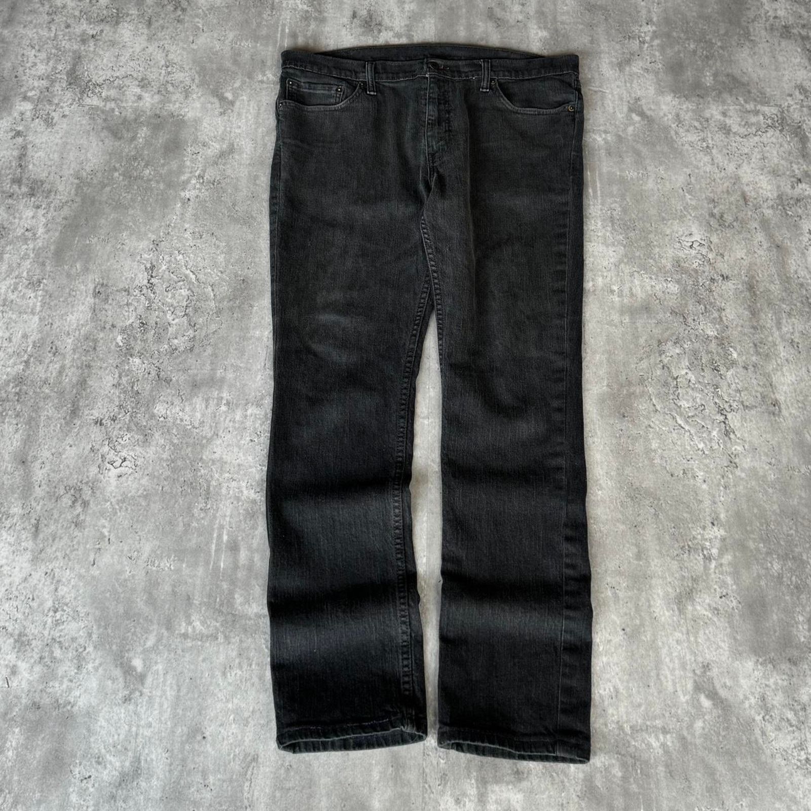 Levi's × Levi's Vintage Clothing × Vintage Vintage Y2K Levi’s 511 Faded Black Grunge Opium Denim Jeans Size US 38 / EU 54 - 1 Thumbnail