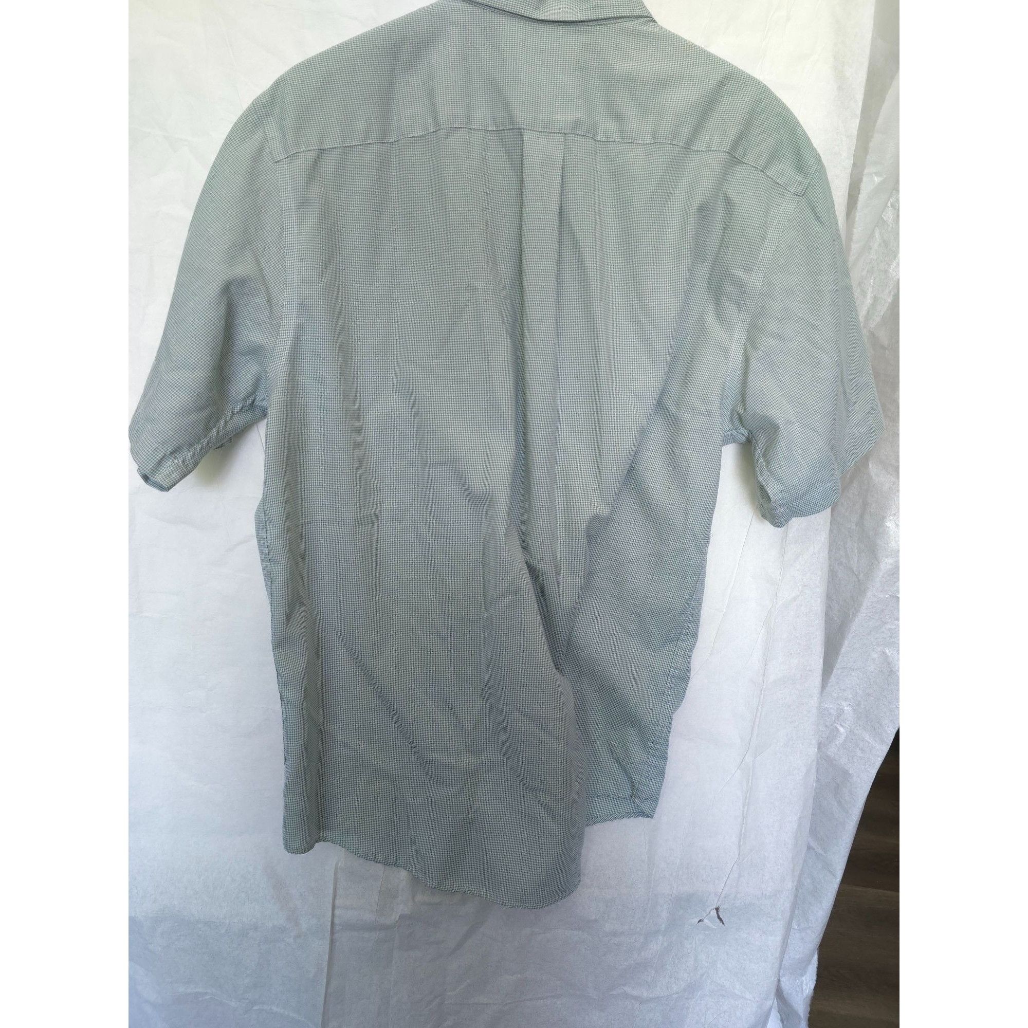 Roundtree & Yorke Roundtree & Yorke TravelSmart XLT Button-Down Shirt Green Co Size US XL / EU 56 / 4 - 3 Thumbnail