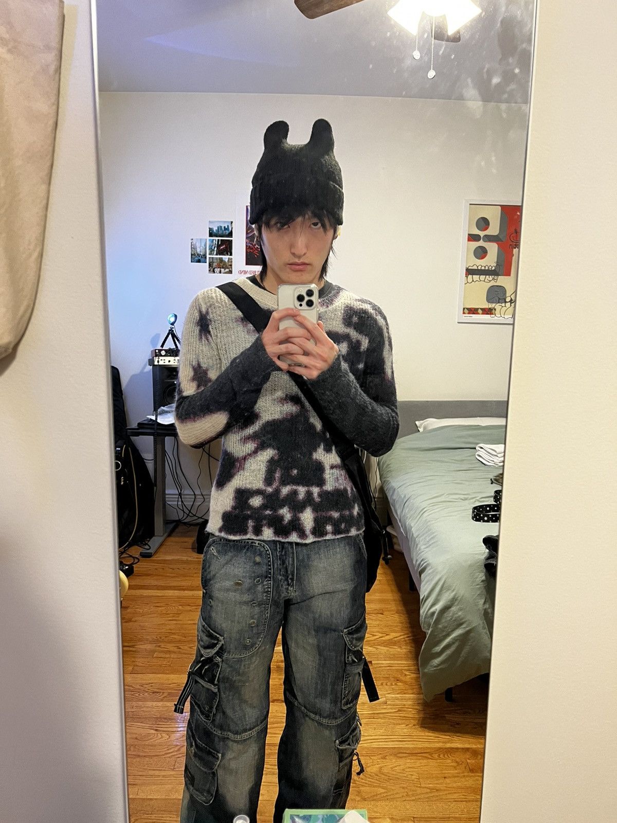 Japanese Brand Ranger Cartel Sisters Mohair Loose Knit Sweater Size US M / EU 48-50 / 2 - 5 Thumbnail