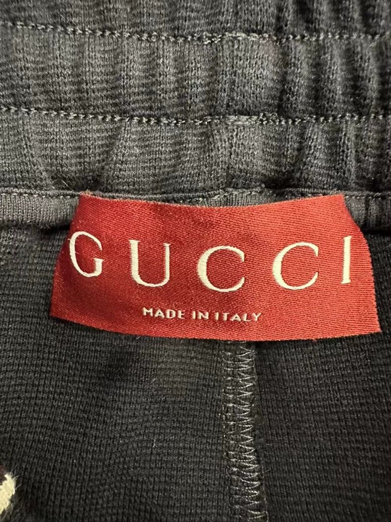 Gucci Gucci Size M SS24 color-blocked striped knitted shorts 2501 Size US 30 / EU 46 - 4 Thumbnail