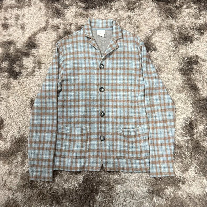 Dries Van Noten All-wool plaid jacket