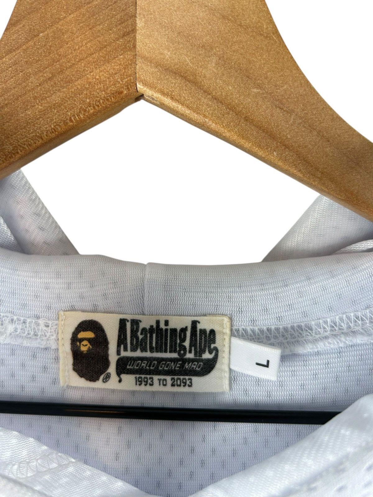 Bape Bape Mesh Numbering Hoodie Size US L / EU 52-54 / 3 - 6 Thumbnail