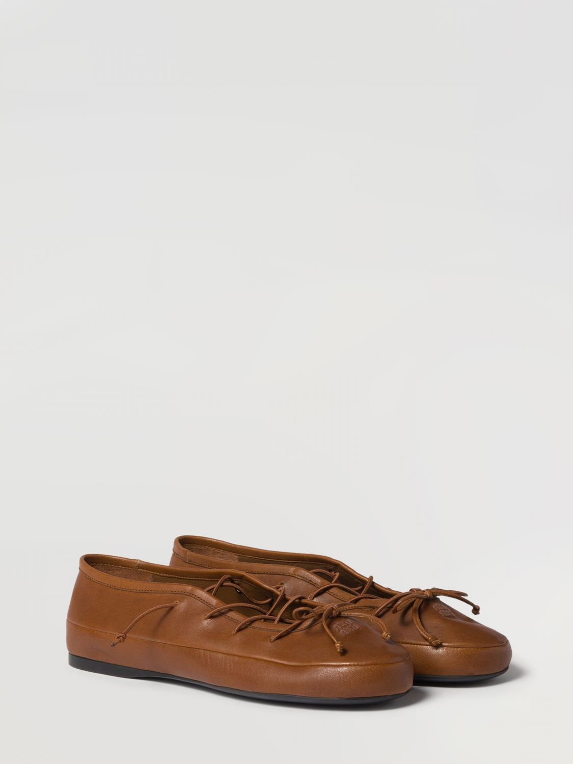 Miu Miu Miu Miu Ballet Flat Woman Brown Size US 8 / IT 38 - 1 Preview
