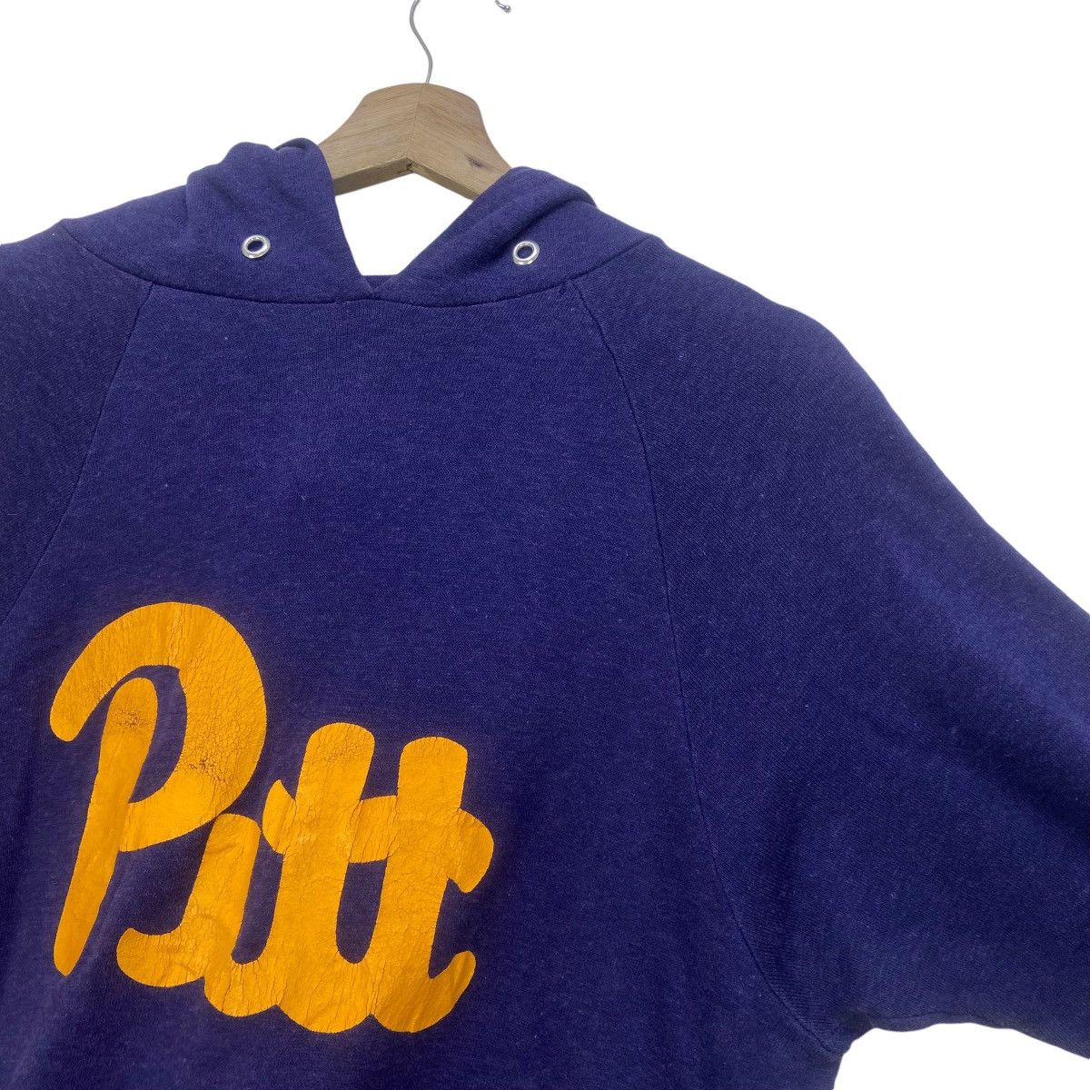 Vintage Vintage 80s Pittsburgh Pullover Hoodie Sweatshirt Size US L / EU 52-54 / 3 - 5 Thumbnail
