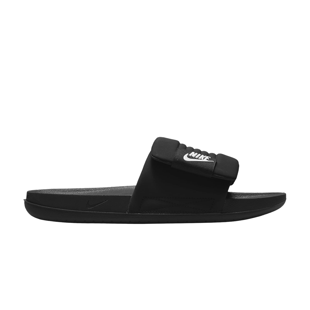 image of Nike Offcourt Adjust Slide Black White, Men's (Size 12)