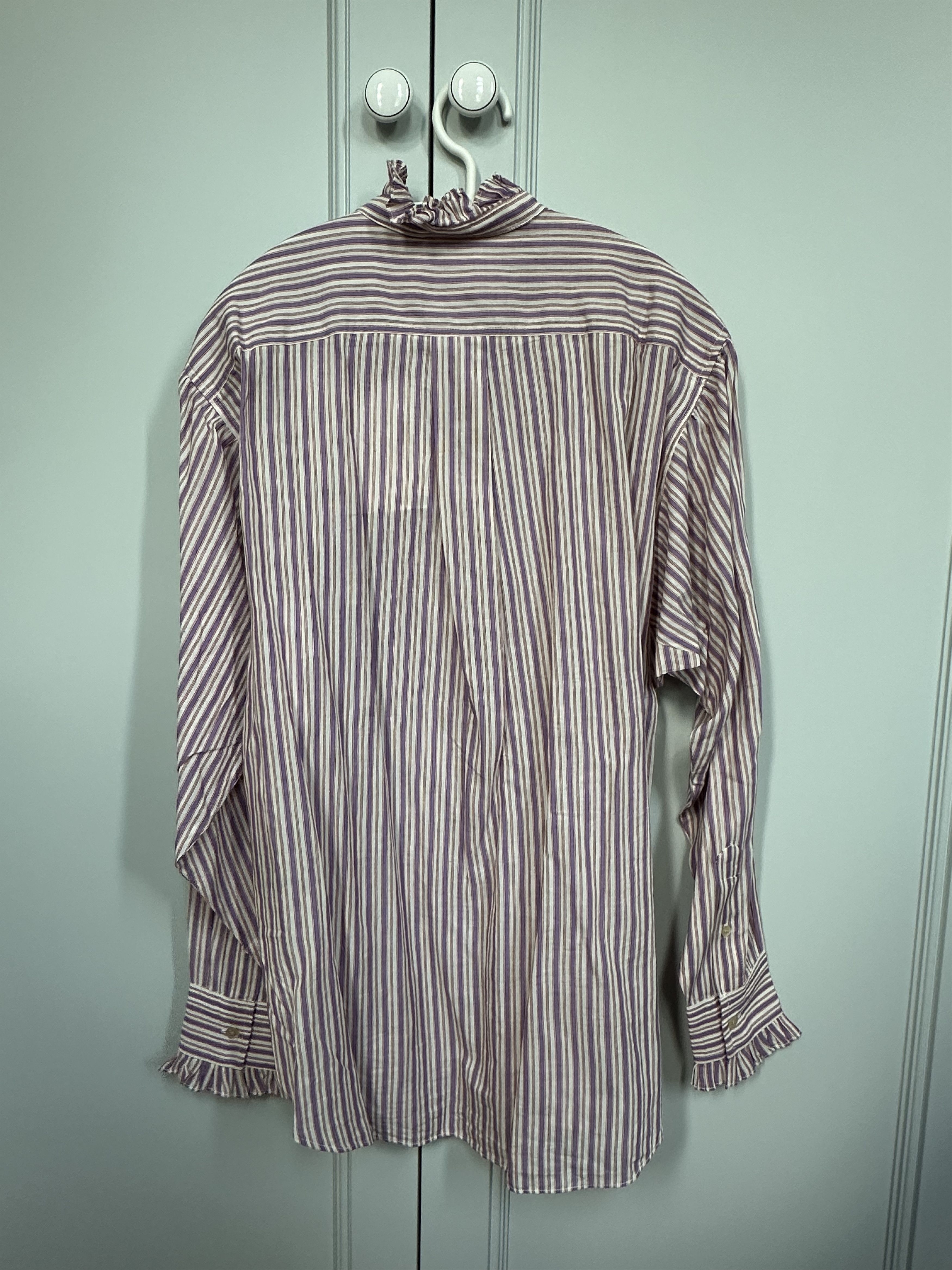 Isabel Marant Etoile Marant Etoile Saoli striped cotton shirt Size S / US 4 / IT 40 - 4 Thumbnail