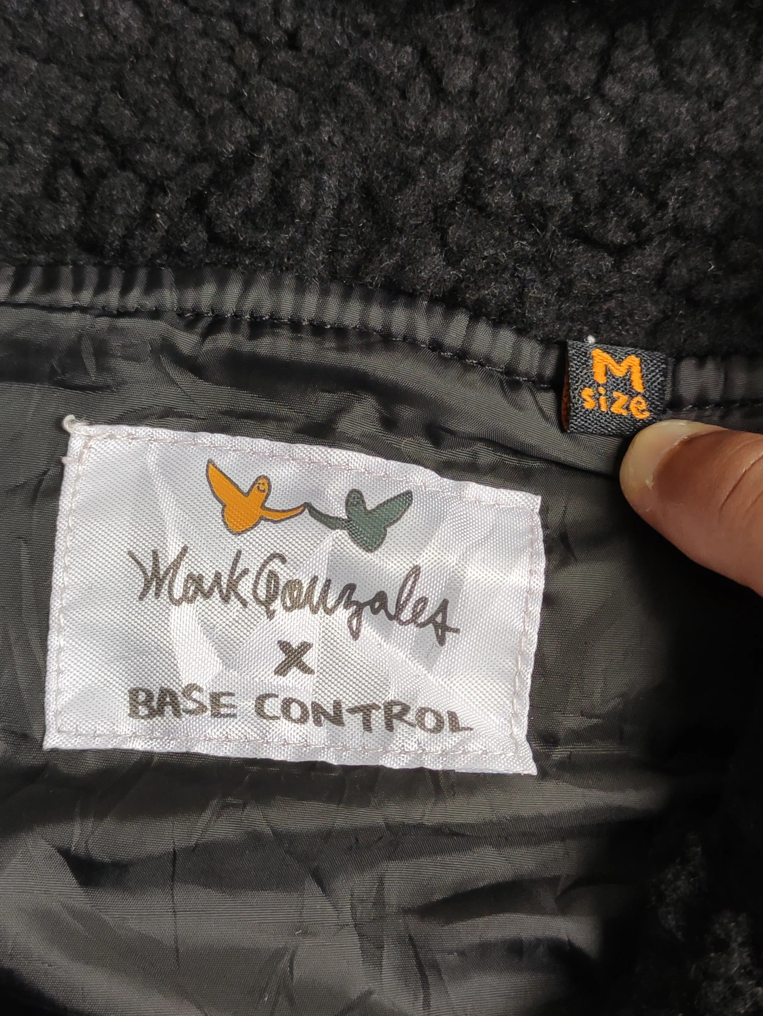 BASE CONTROL Mark Gonzales x Base Control Hoodie Zipper Baggy Sherpa Size US M / EU 48-50 / 2 - 2 Thumbnail
