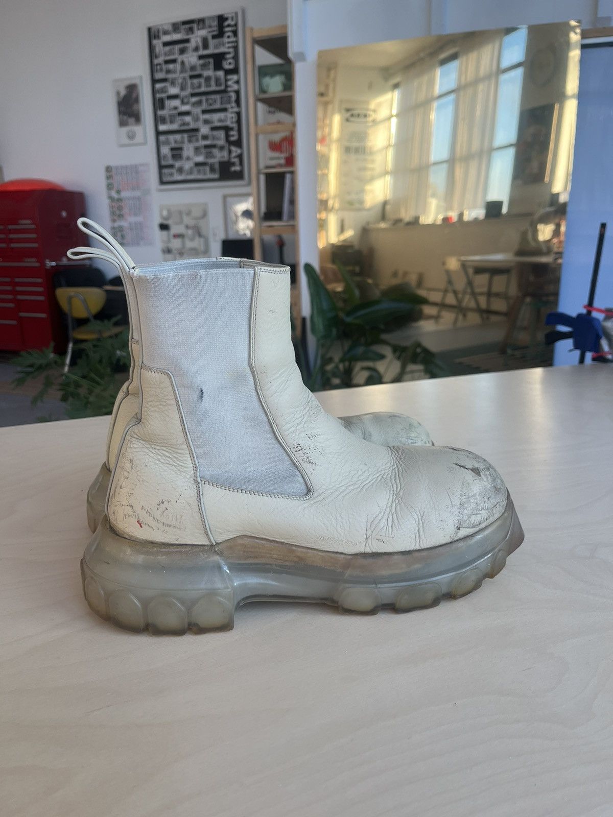 Rick Owens Bozo Tractor Boots 40 EU Size US 8 / EU 41 - 6 Thumbnail