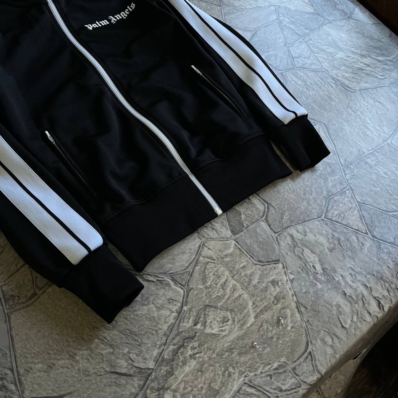 Palm Angels Palm Angels Track Jacket Black Size US XXS / EU 40 - 6 Thumbnail
