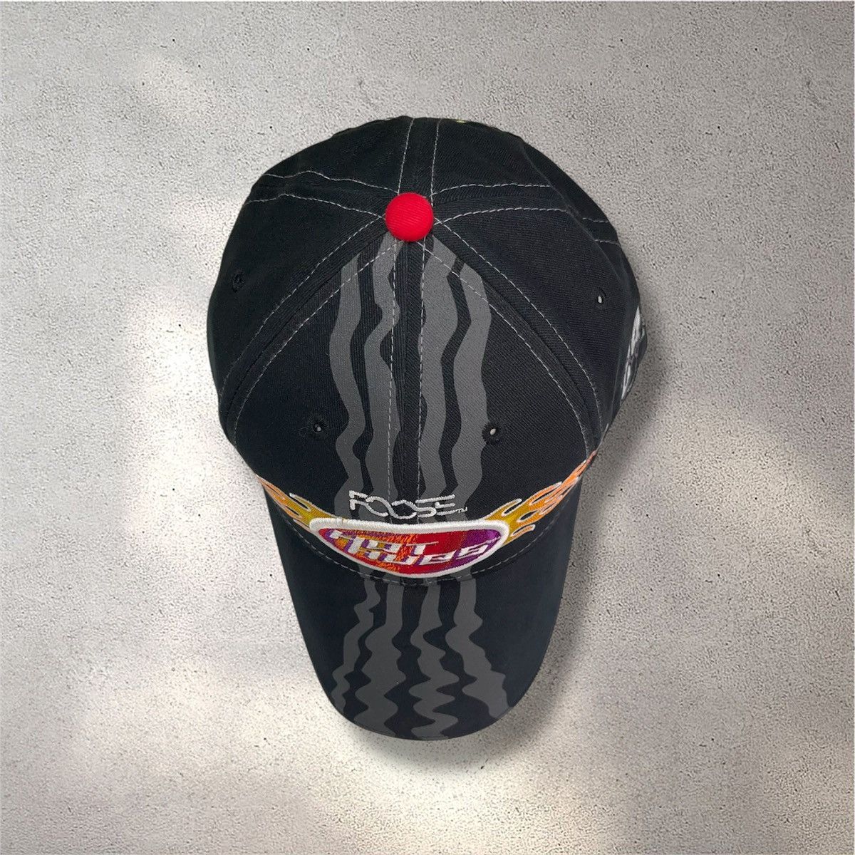 Chase Authentics VTG Foose Hot Hues Chase Authentics NASCAR Racing Hat Flames Size ONE SIZE - 6 Thumbnail