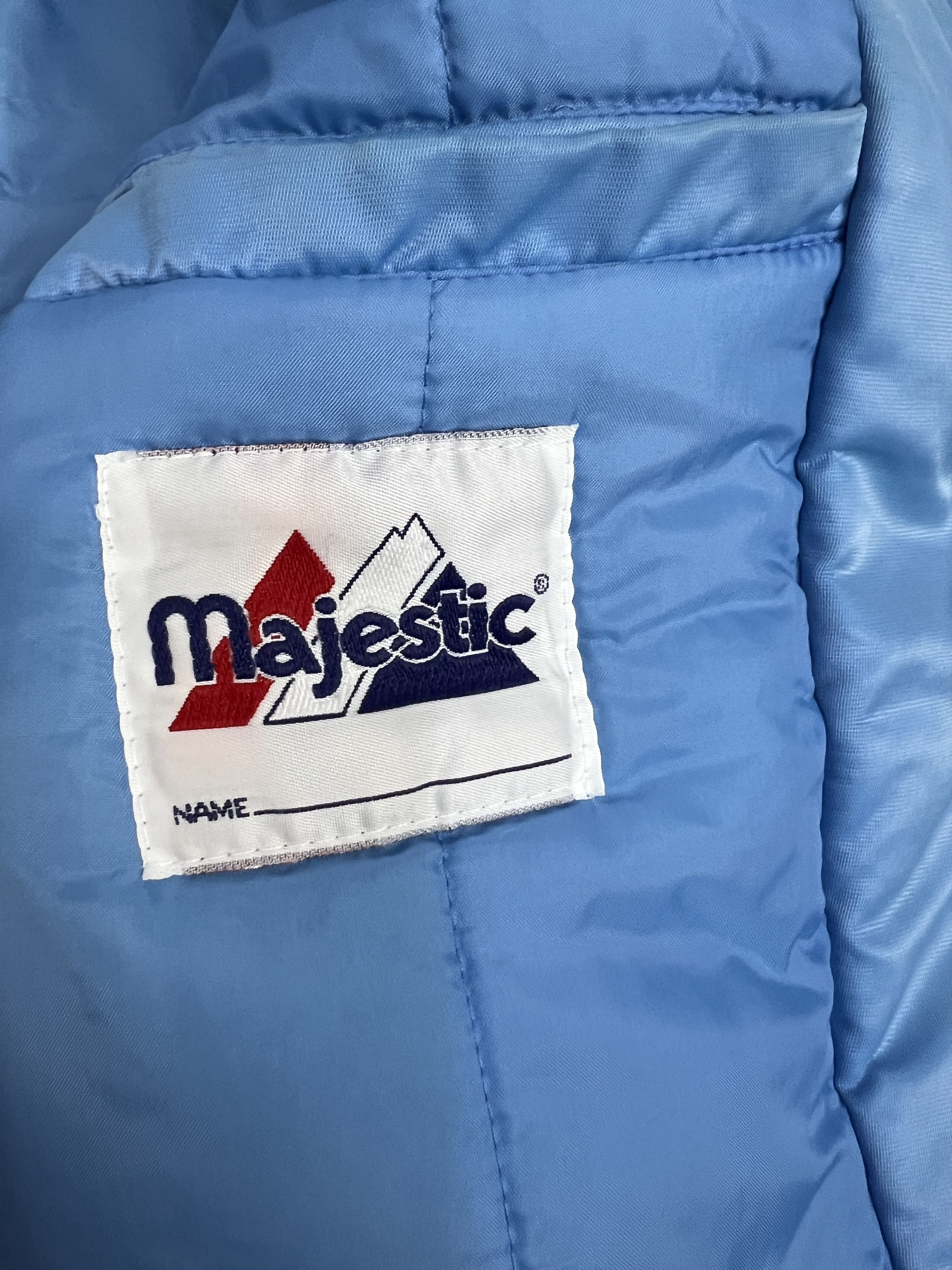 Majestic Vintage Majestic New York Yankees Satin Bomber Jacket MLB Size US L / EU 52-54 / 3 - 11 Thumbnail