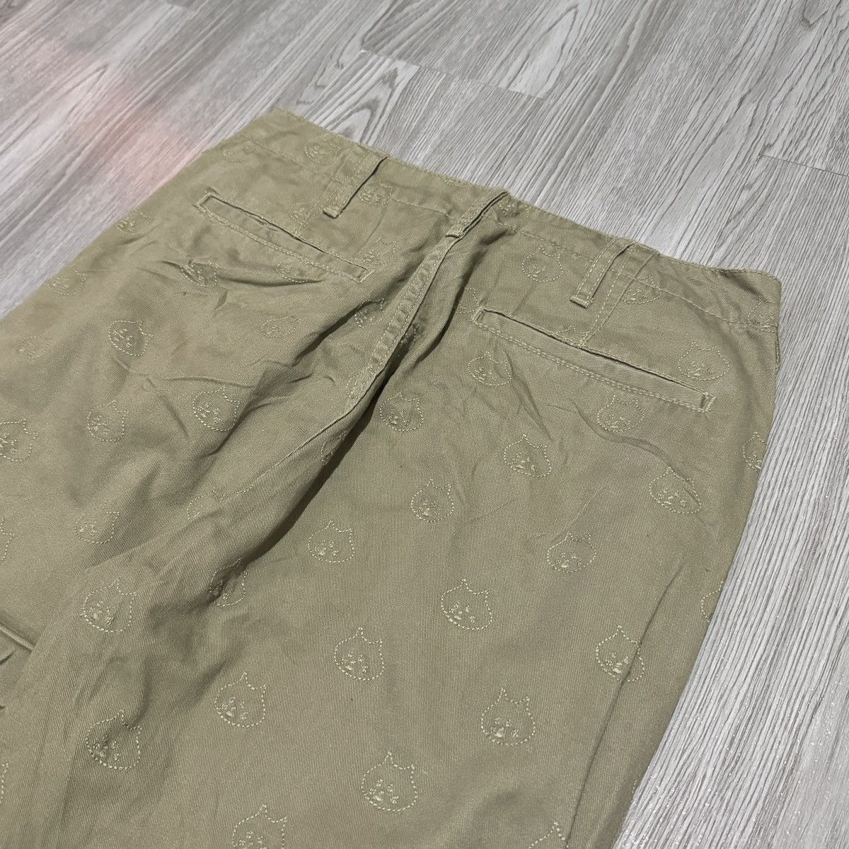 Issey Miyake × Ne-Net Nenet All-over Embroidery Pants Size US 28 / EU 44 - 11 Thumbnail