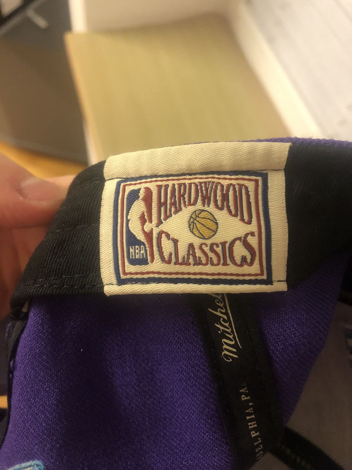 Mitchell & Ness × NBA CHARLOTTE HORNETS MITCHELL & NESS NBA VINTAGE HAT CAP Size ONE SIZE - 7 Thumbnail