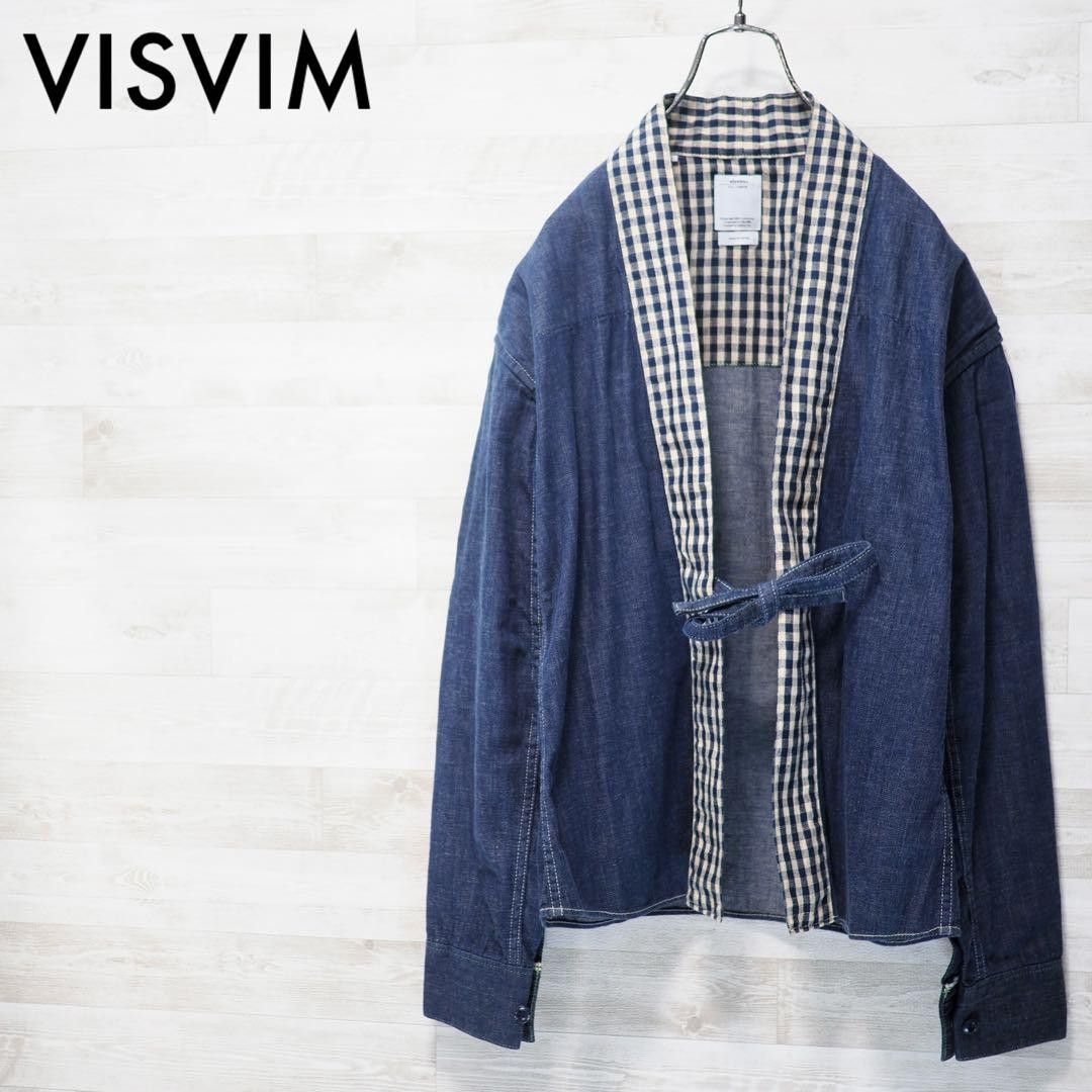 Visvim SS LHAMO SHIRT ONE WASH (LUXSIC/CHECK) *F.I.L.